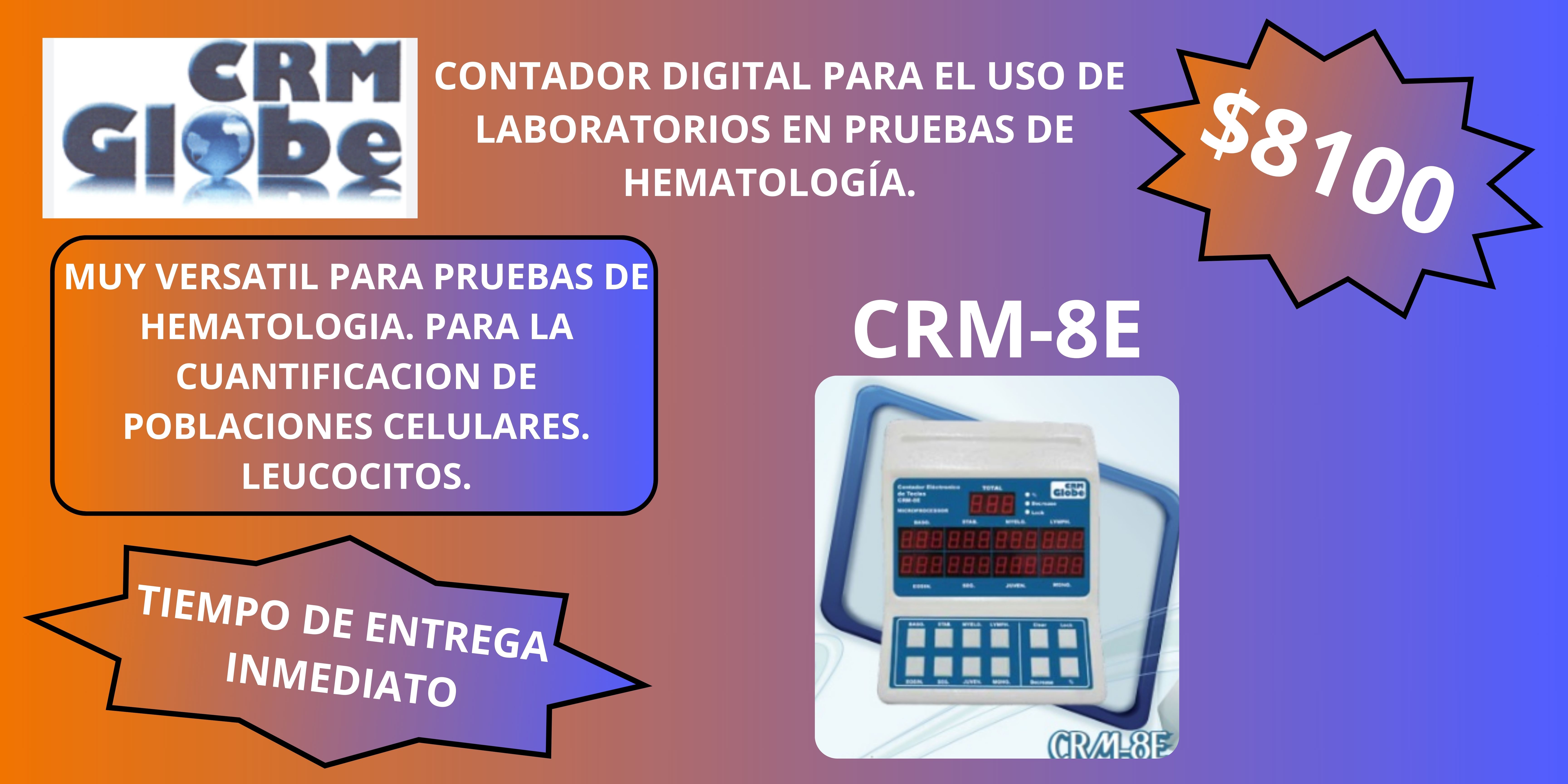 GIOBE CRM-8E  ENTREGA INMEDIATA