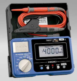 Medidor de Aislamiento Analogico Digital de 5 rangos, 1000V 4G Ohms HKIR405620