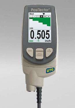 Medidor Ultrasonico con sonda para Corrosion puede medir de manera no destructiva en materiales como acero, plástico y mas. Rango: 1.00 a 125.00 mm +
