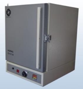 Horno de secado con doble control de temperatura (uno digital otro hidráulico de seguridad) desde ambiente hasta 250ºC con sensibilidad de +- 1ºC a